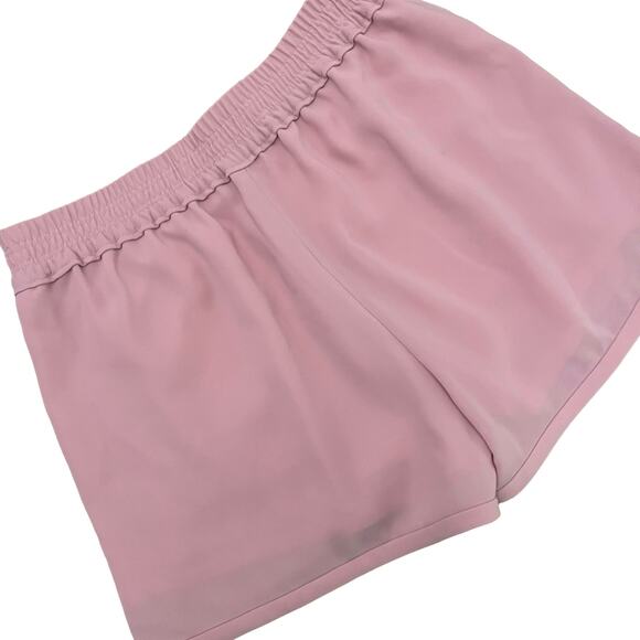 J. Crew Womens Dusty Rose Elastic Waist Exercise Shorts 4 - Picture 5 of 6
